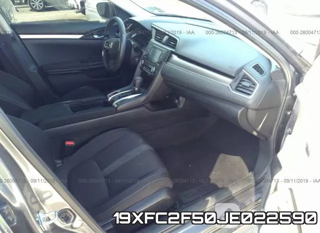 19XFC2F50JE022590 фото 6