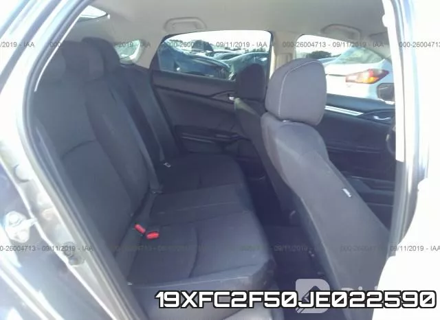 19XFC2F50JE022590 фото 9