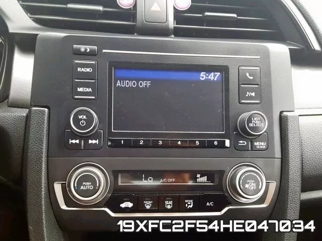 19XFC2F54HE047034 фото 10