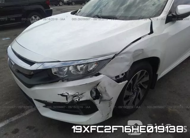19XFC2F76HE019138 фото 7