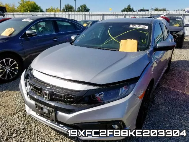 19XFC2F88KE203304 фото 3
