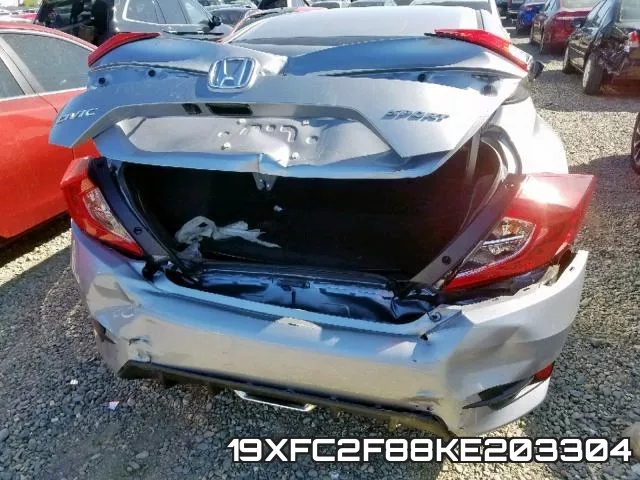 19XFC2F88KE203304 фото 10
