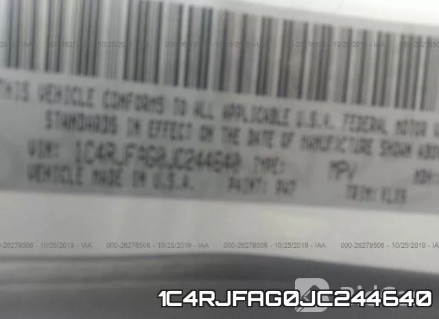 1C4RJFAG0JC244640 фото 10