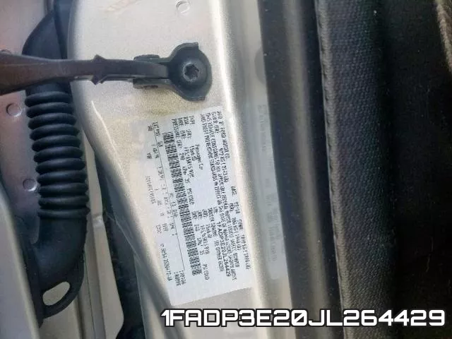 1FADP3E20JL264429 фото 2
