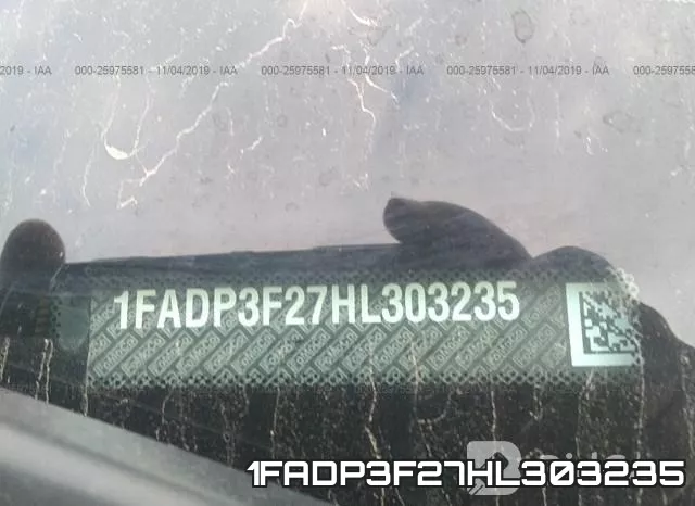 1FADP3F27HL303235 фото 10