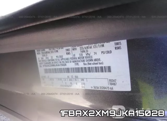 1FBAX2XM9JKA15028 фото 10