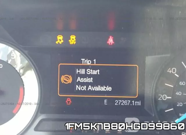1FM5K7B80HGD99860 фото 8