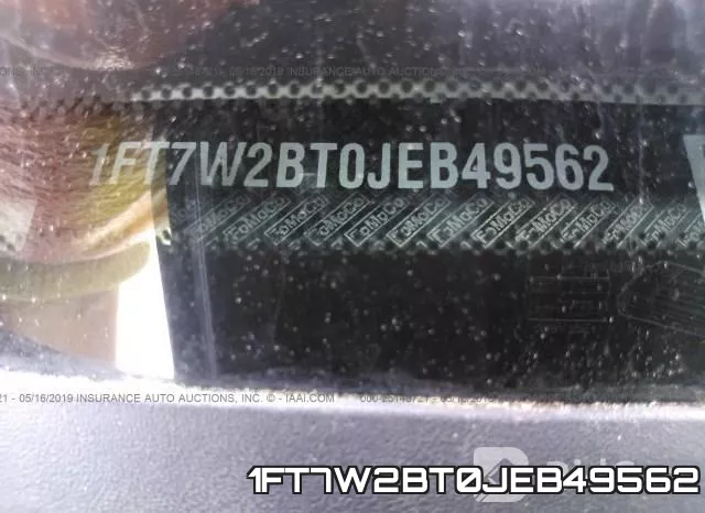 1FT7W2BT0JEB49562 фото 10