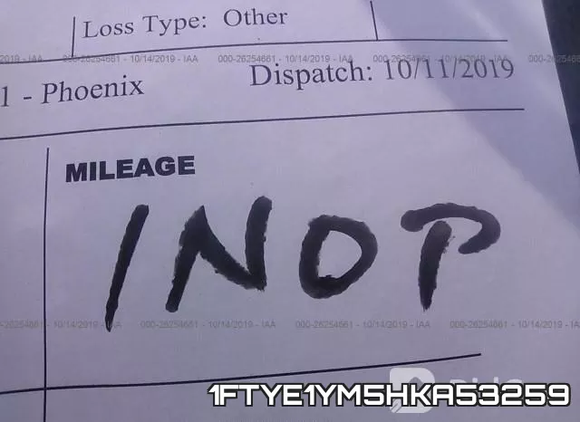 1FTYE1YM5HKA53259 фото 8