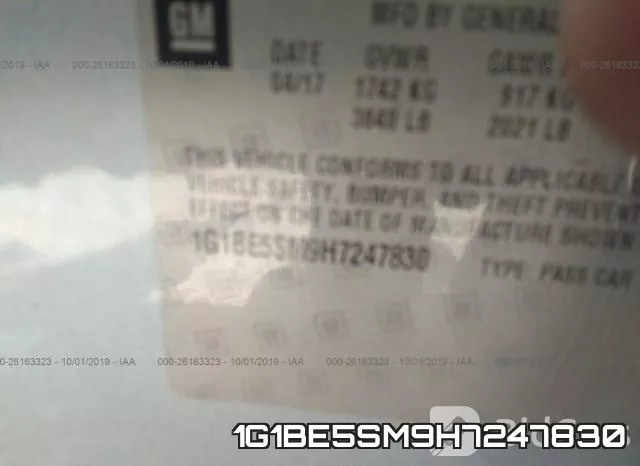1G1BE5SM9H7247830 фото 10