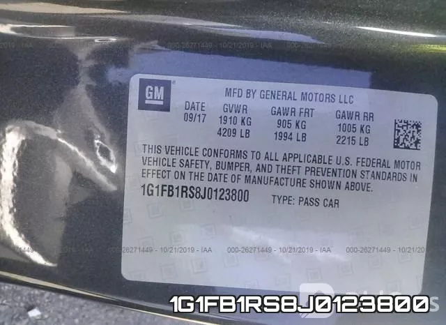 1G1FB1RS8J0123800 фото 10