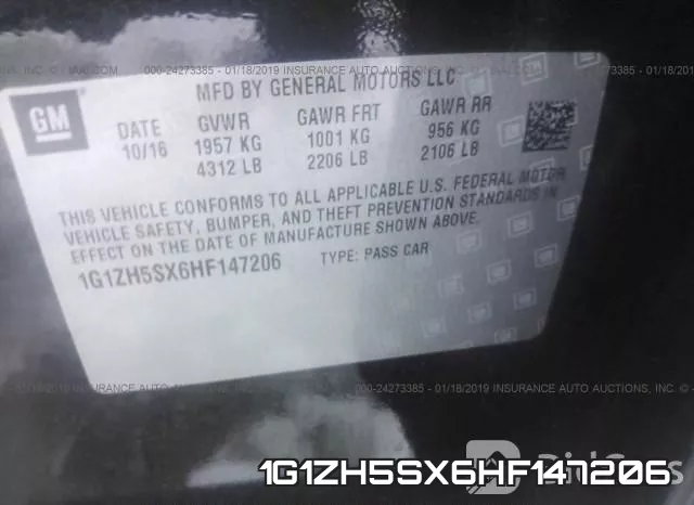 1G1ZH5SX6HF147206 фото 9