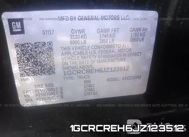 1GCRCREH6JZ123512 фото 10
