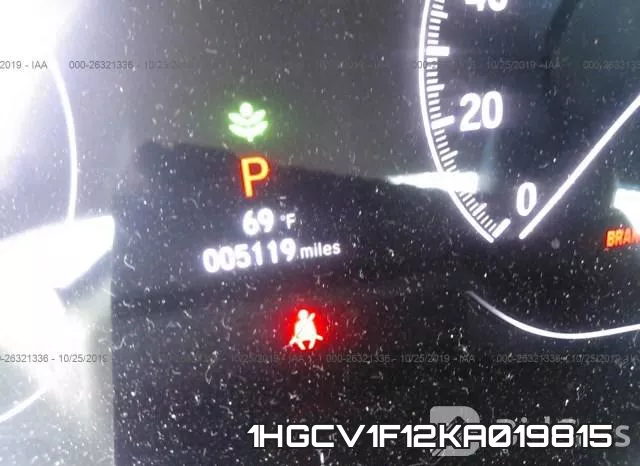 1HGCV1F12KA019815 фото 8
