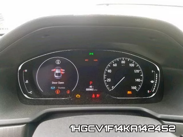 1HGCV1F14KA142452 фото 9