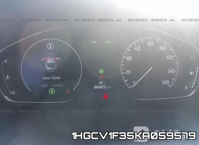 1HGCV1F35KA059579 фото 8