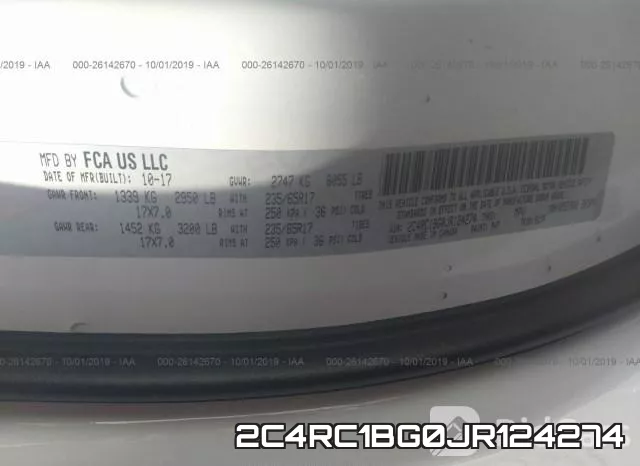 2C4RC1BG0JR124274 фото 10