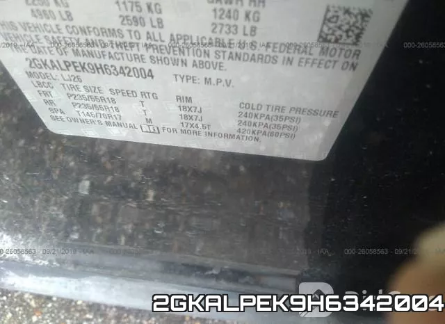 2GKALPEK9H6342004 фото 10