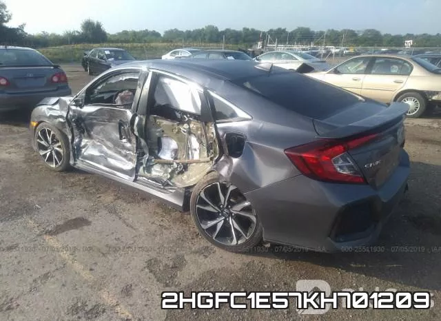 2HGFC1E57KH701209 фото 4