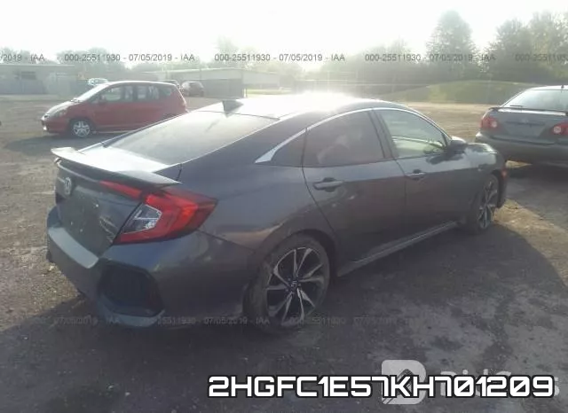 2HGFC1E57KH701209 фото 5
