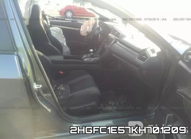 2HGFC1E57KH701209 фото 6