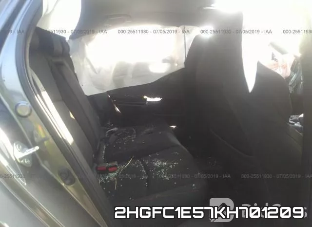 2HGFC1E57KH701209 фото 9