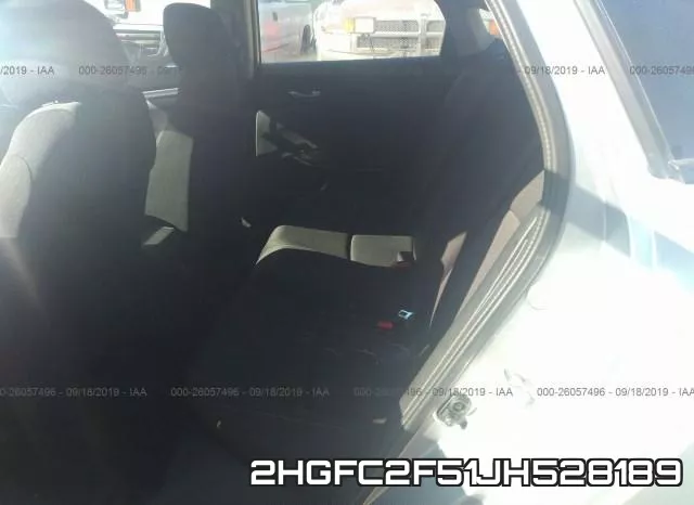 2HGFC2F51JH528189 фото 9