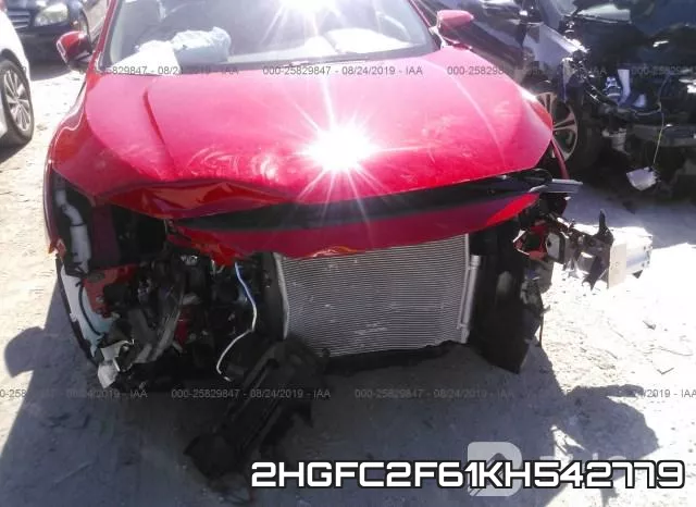 2HGFC2F61KH542779 фото 7