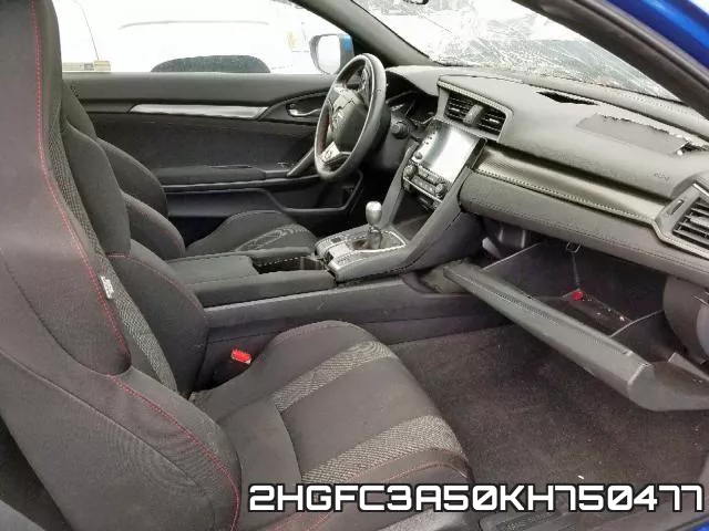 2HGFC3A50KH750477 фото 6