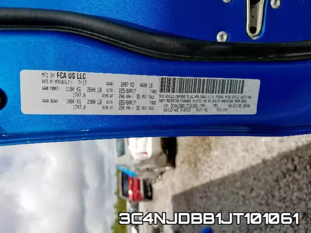 3C4NJDBB1JT101061 фото 2