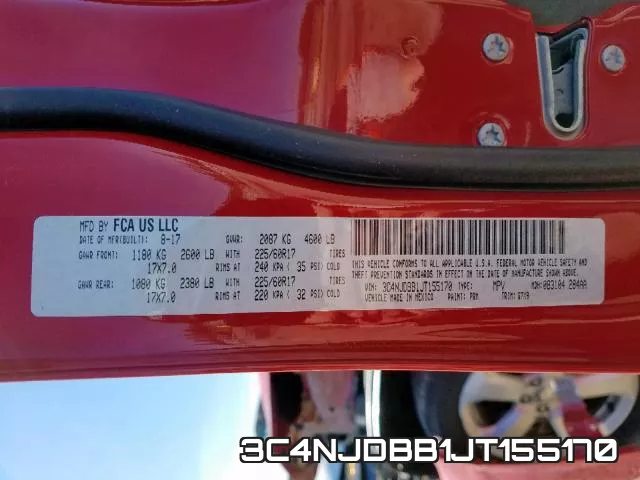 3C4NJDBB1JT155170 фото 2