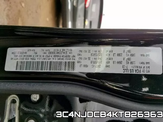 3C4NJDCB4KT826363 фото 2