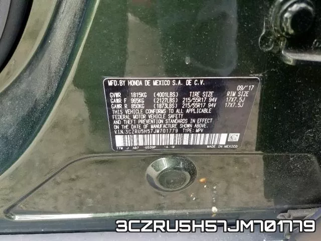 3CZRU5H57JM701779 фото 2