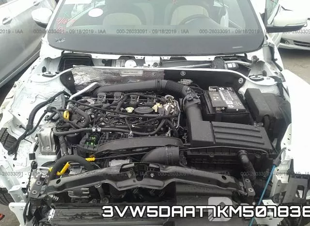 3VW5DAAT7KM507838 фото 2