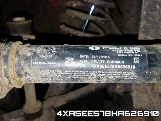 4XASEE578HA626910 фото 2