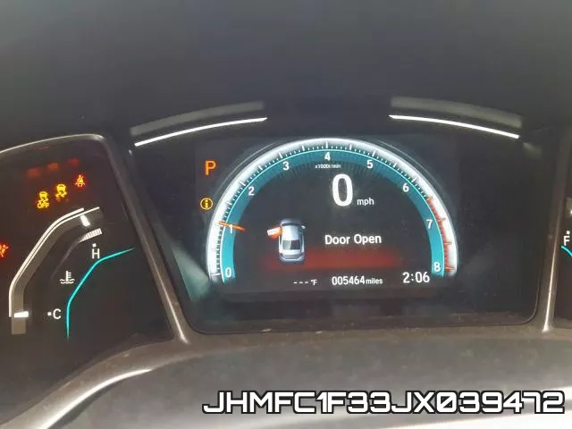 JHMFC1F33JX039472 фото 9