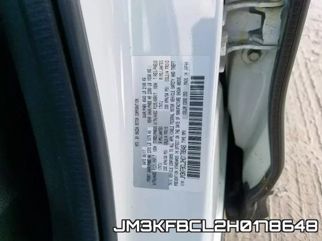JM3KFBCL2H0178648 фото 2
