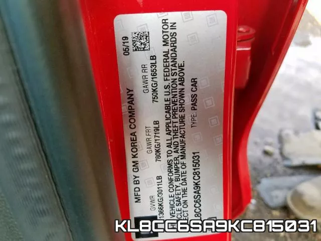 KL8CC6SA9KC815031 фото 2