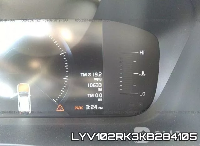 LYV102RK3KB284105 фото 8