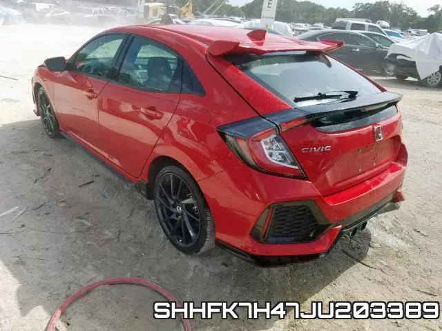 SHHFK7H47JU203389 фото 4
