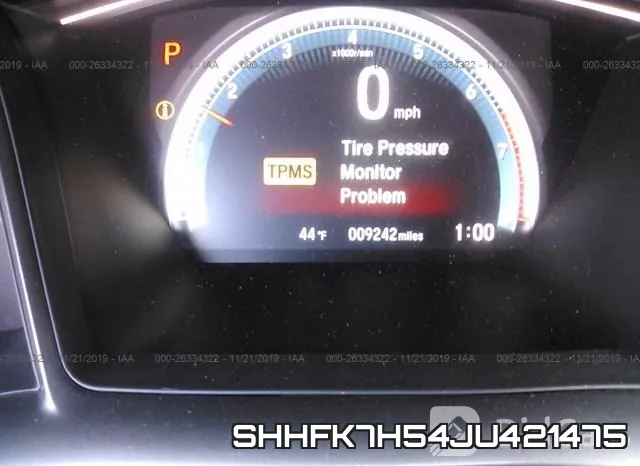 SHHFK7H54JU421475 фото 8