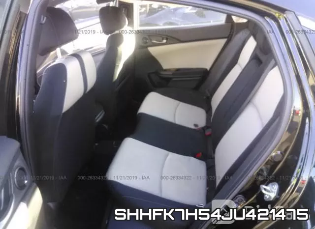 SHHFK7H54JU421475 фото 9