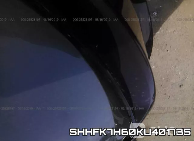 SHHFK7H60KU401735 фото 2