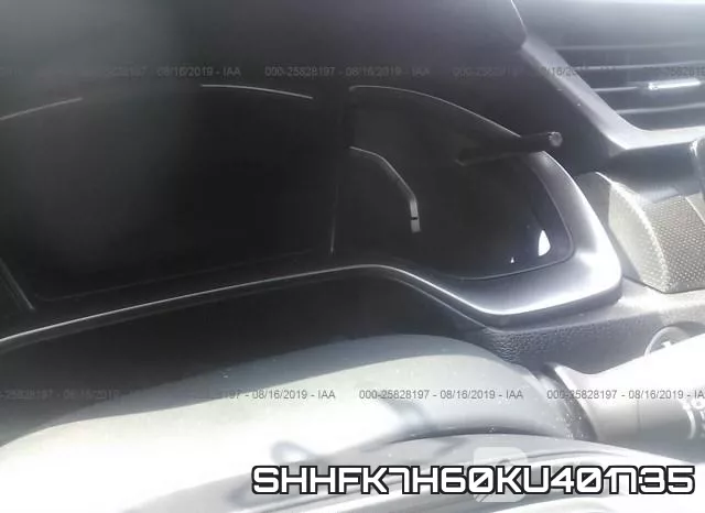 SHHFK7H60KU401735 фото 8