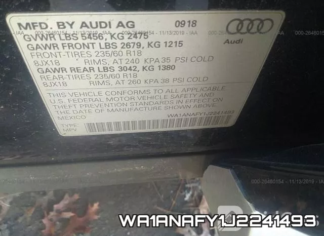 WA1ANAFY1J2241493 фото 10