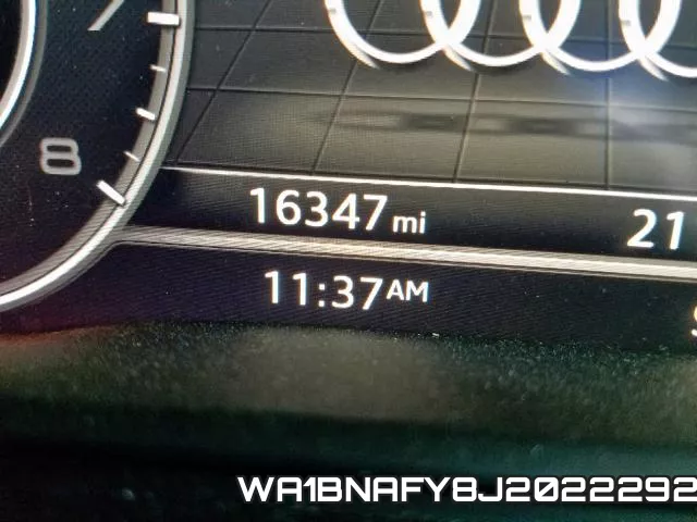 WA1BNAFY8J2022292 фото 9