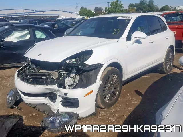 WP1AA2A29HKA92317 фото 3