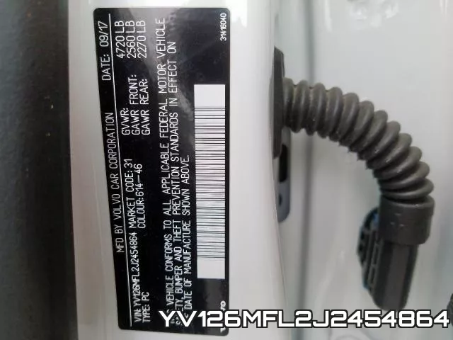 YV126MFL2J2454864 фото 2