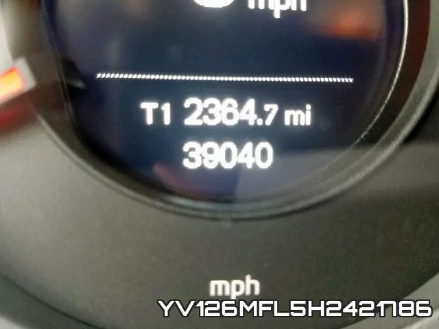 YV126MFL5H2421786 фото 9