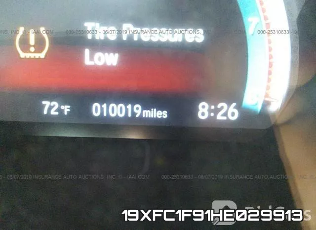 19XFC1F91HE029913 фото 8